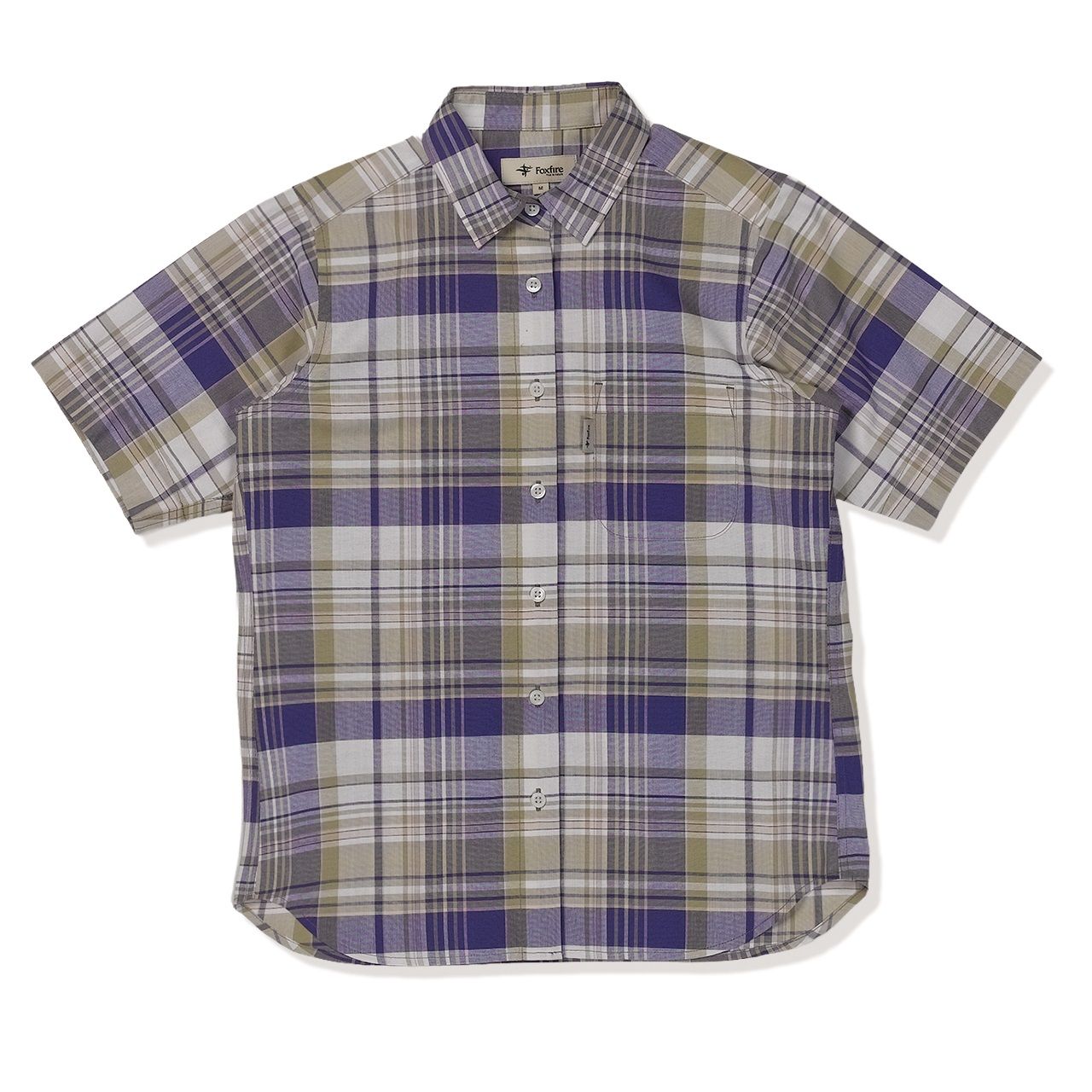 CシールドフレッシュチェックシャツS/S (Women’s)/パープル