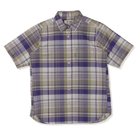 CシールドフレッシュチェックシャツS/S (Women’s)/パープル