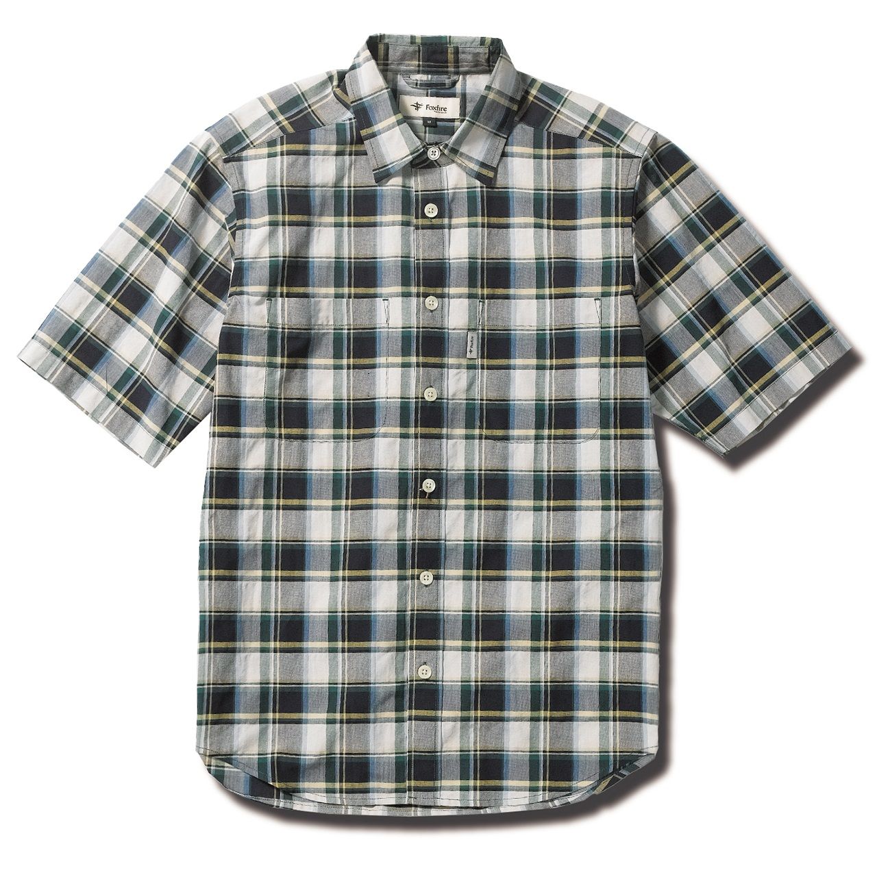 CシールドプレザントシャツS/S(Men's)/グリーン