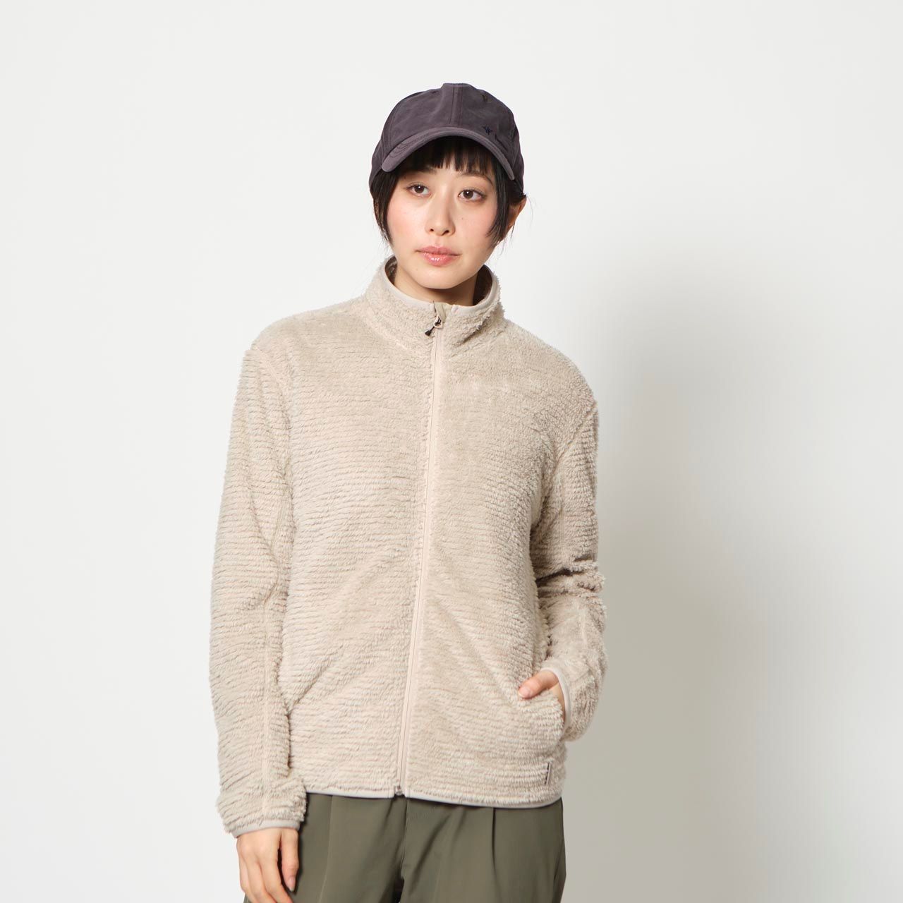 クラウドサーモフルジップ (Unisex)/チャコール