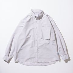 FISHDOMシャツ /ライトグレー