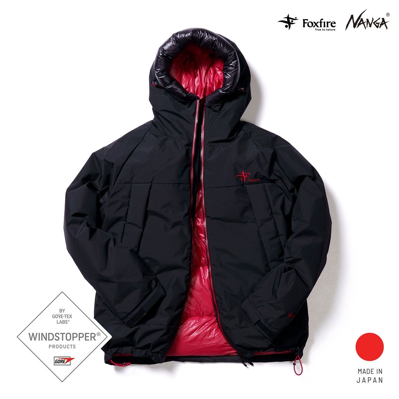 Foxfire × NANGA GORE-TEX WSフィッシングダウンジャケットエクストラディテール 2026