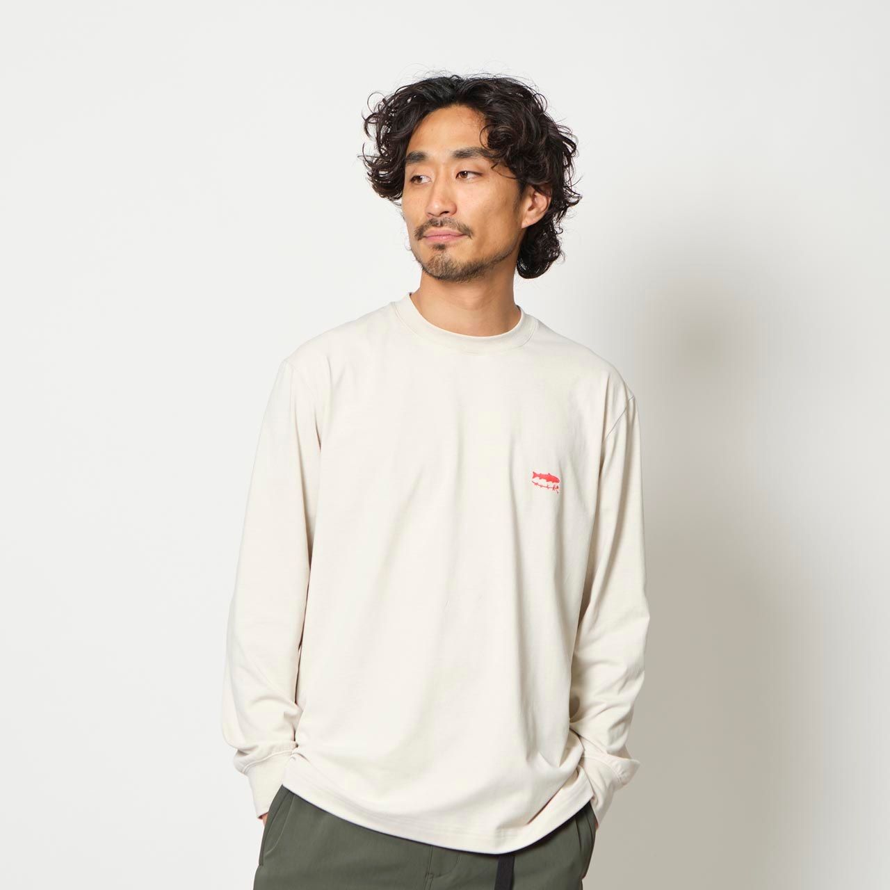 TSプレーナーイトウティー (Men's)/アイボリー