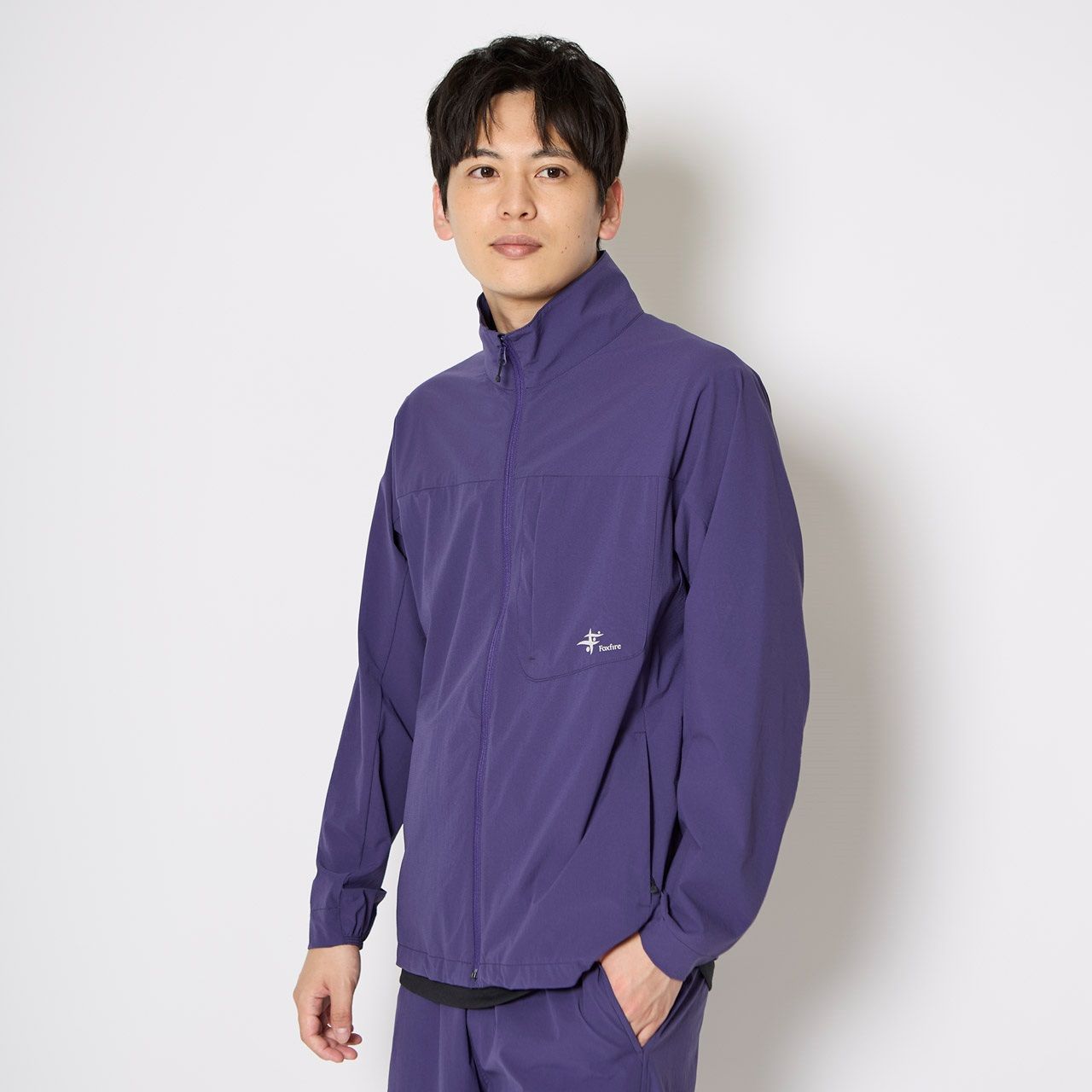 スタッシュライトジャケット (Unisex)/ブラック