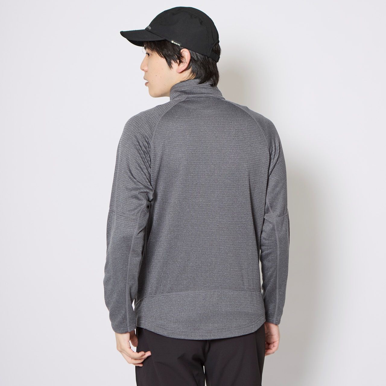 TS EXストレッチグリッドフルジップ/グレー