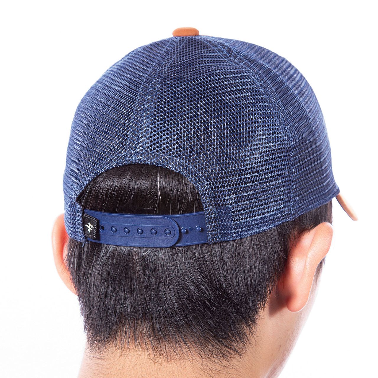 カモフラシルエットキャップ/ネイビー