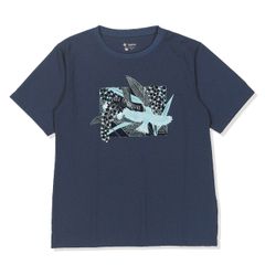 CシールドトロピカルティーS/S (Women’s)/ネイビー