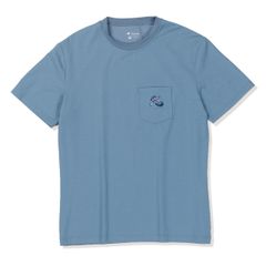 TSバードティーS/S (Men's)/ライトブルー