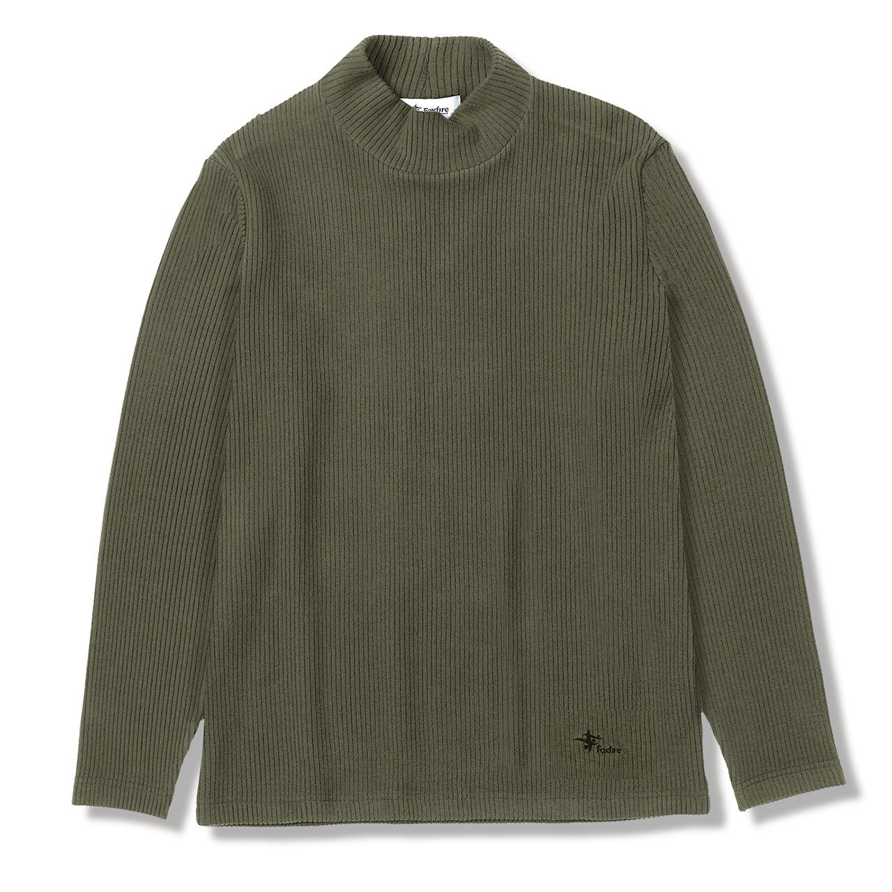 コーデュロイハイネック(Men's)/オリーブ