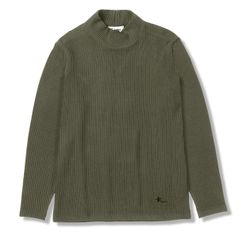 コーデュロイハイネック(Men's)/オリーブ