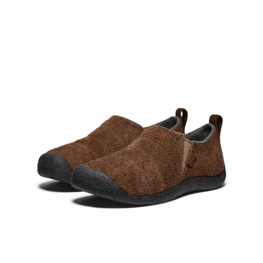 HOWSER II LEATHER M-DARK EARTH/BLACK