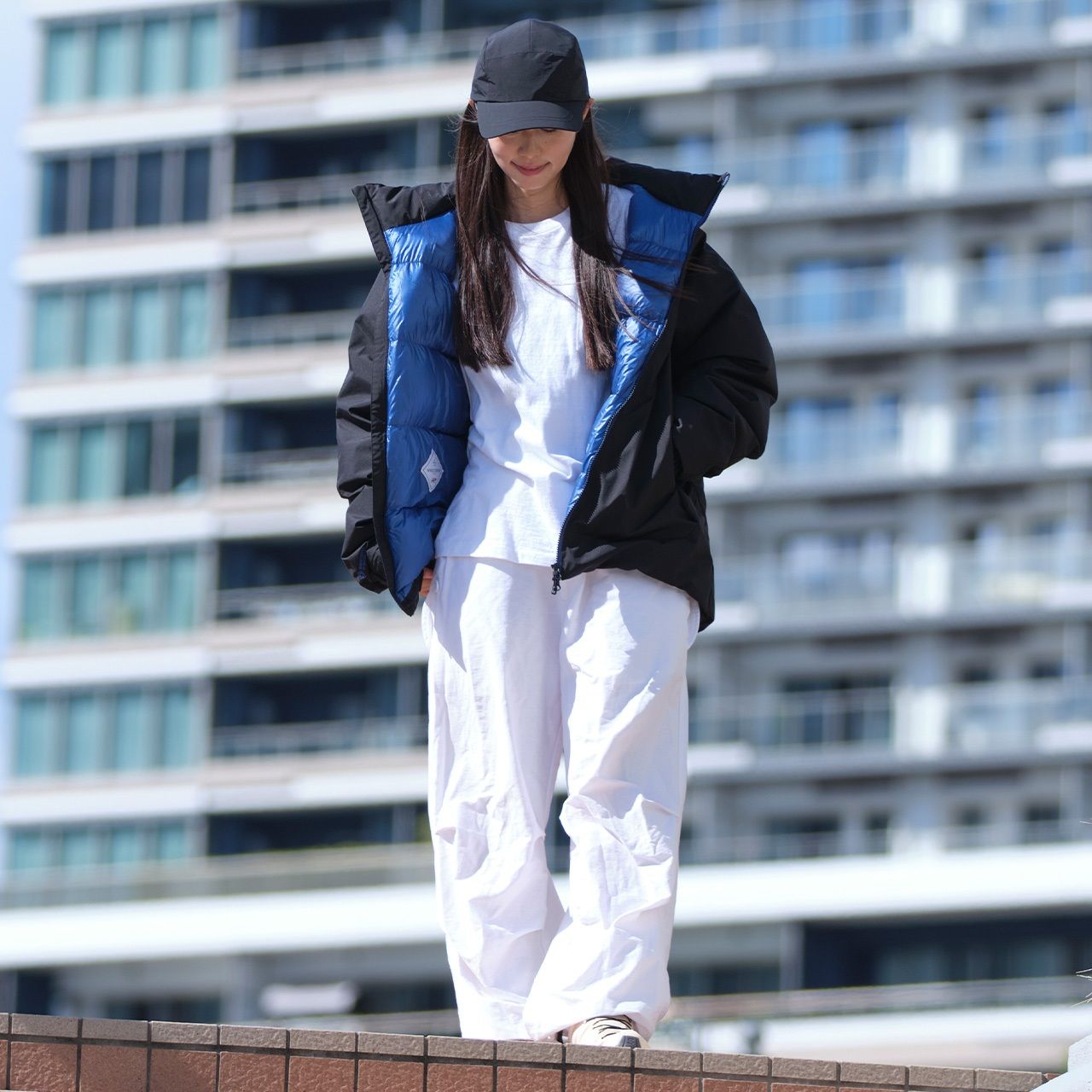 Foxfire×NANGA GORE-TEX WS フィッシングダウンスタンドカラージャケット 2025/レイクサイドブルー