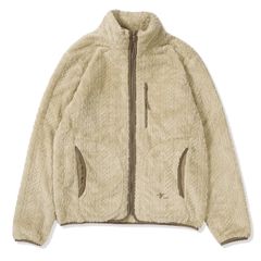 シャギーフリースフルジップ (Men's)/ベージュ