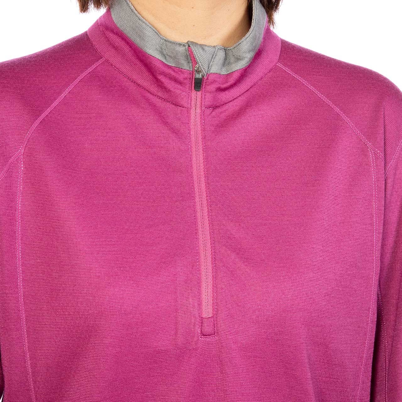 TSウールハーフジップ(Women's)/グレー