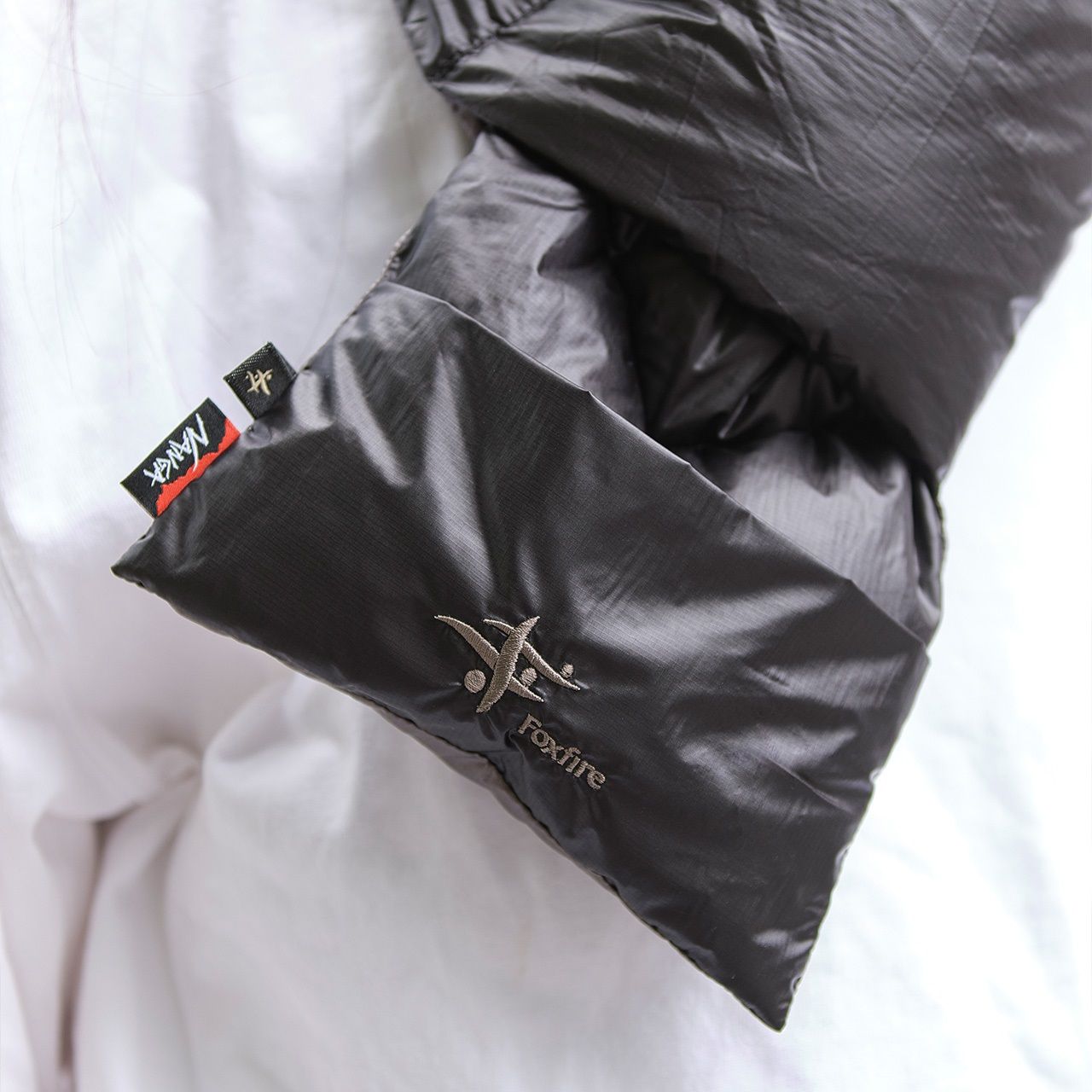 NANGA DOWN MUFFLER/レイクサイドブルー