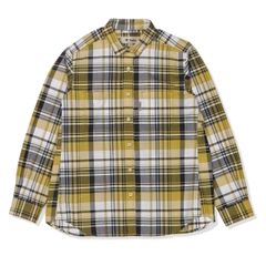 Cシールドフレッシュチェックシャツ (Women's)/イエロー  Foxfire