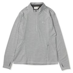 PPウールハーフジップ (Women's)/グレー