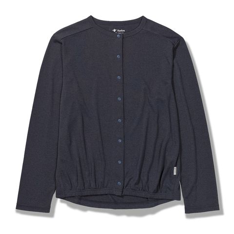 SCメランジスナップカーディ (Women's)/ネイビー
