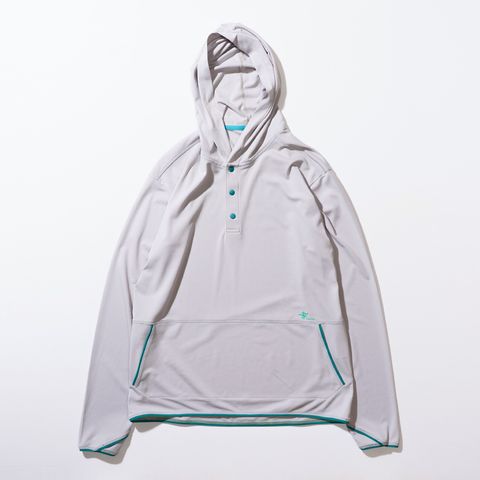 SC FISHDOMフーディ/ライトグレー