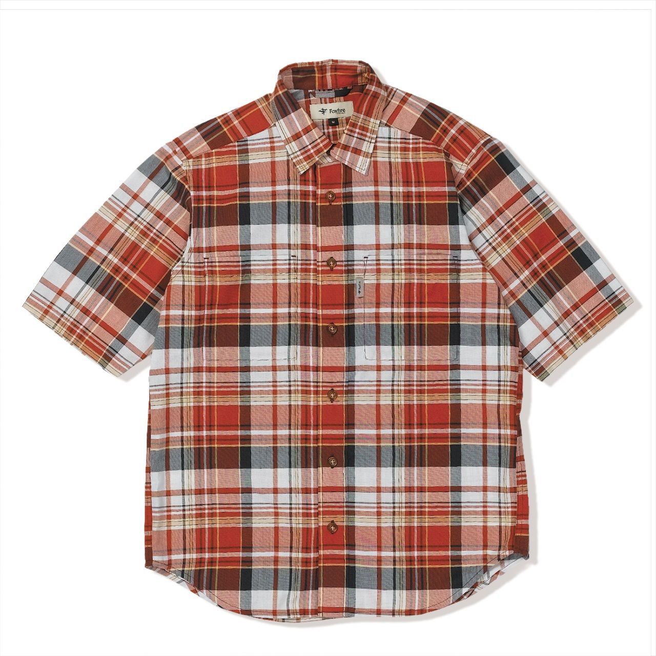 CシールドフレッシュチェックシャツS/S (Men's)/レッド