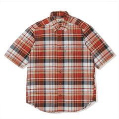 CシールドフレッシュチェックシャツS/S (Men's)/レッド