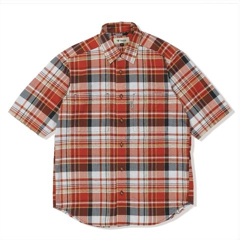 CシールドフレッシュチェックシャツS/S (Men's)/レッド