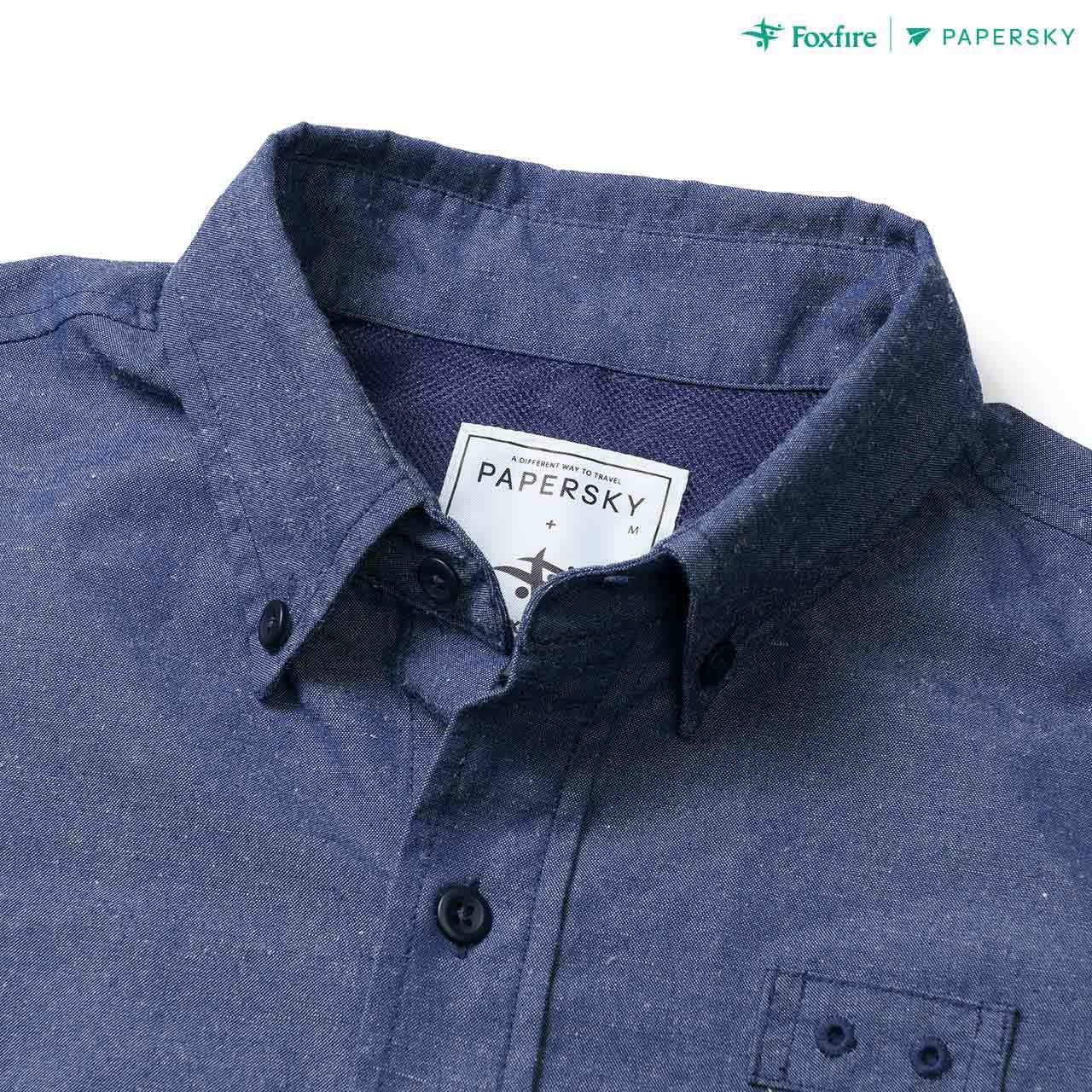 FISHDOMダンガリーシャツ (Men's)/インディゴ