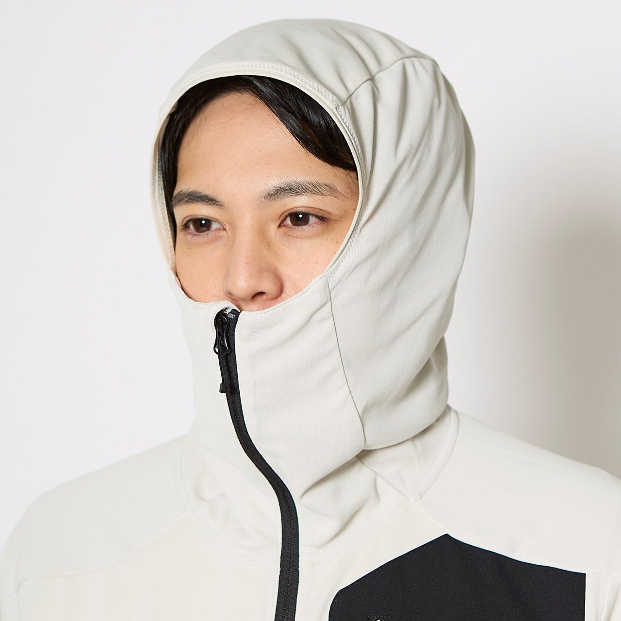 SCアルティメットフーディ(Men's)/ホワイト×グレー