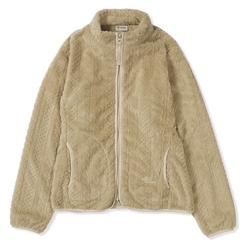 シャギーフリースフルジップ (Women's)/ベージュ