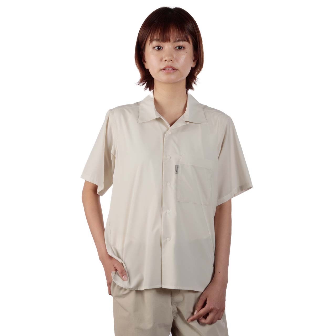 TSシェルシャツS/S /ミストミント
