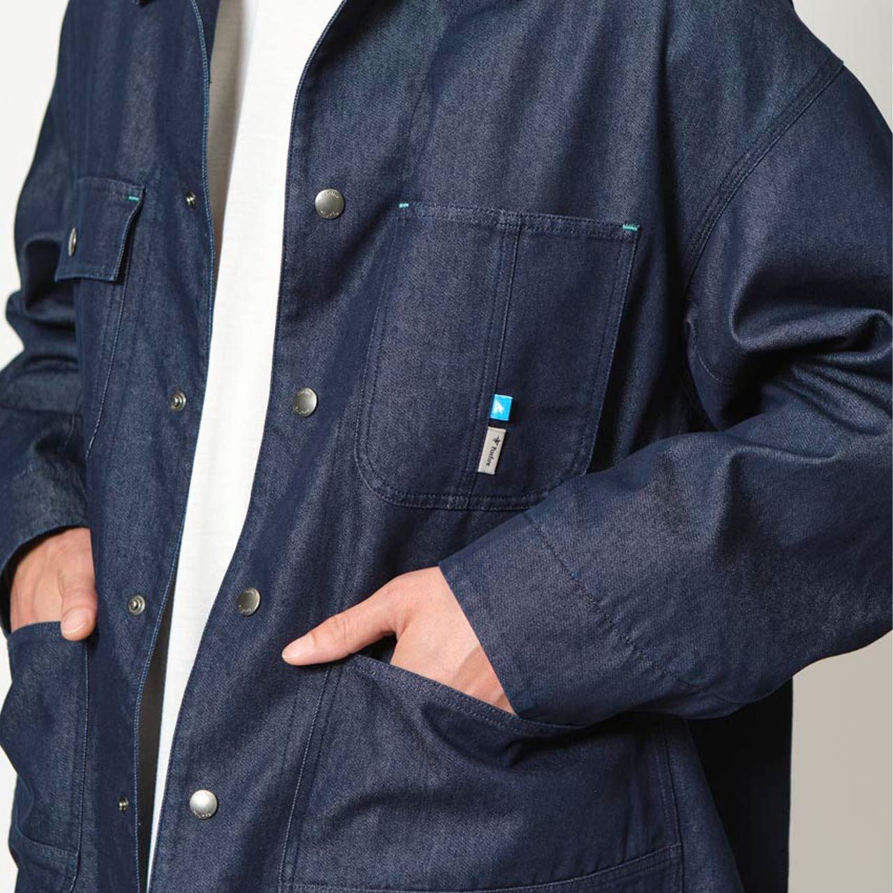 FISHDOMデニムジャケット (Men's)/インディゴ