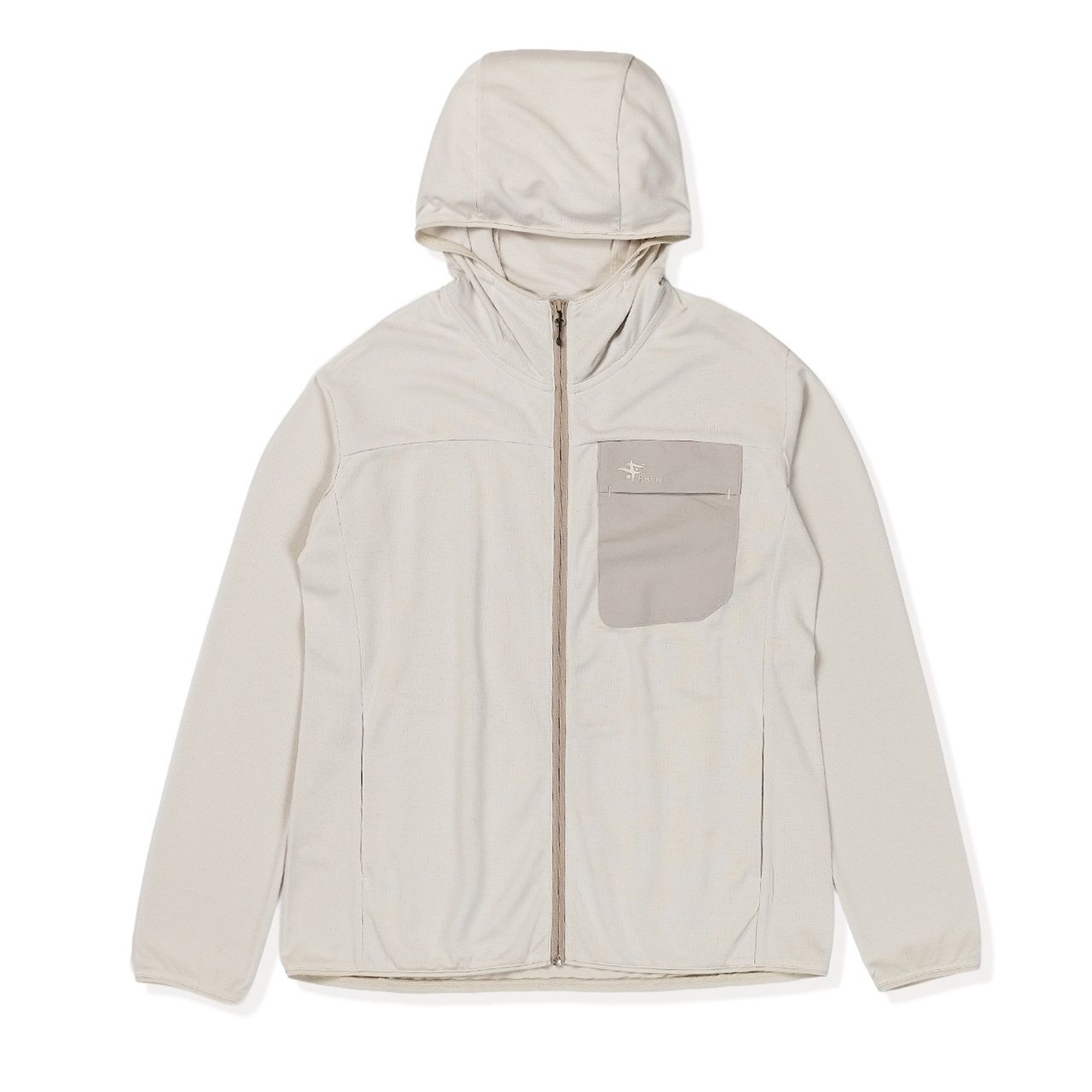 SCプリモフーディ/ホワイトxグレー