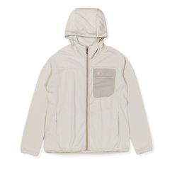 SCプリモフーディ/ホワイトxグレー