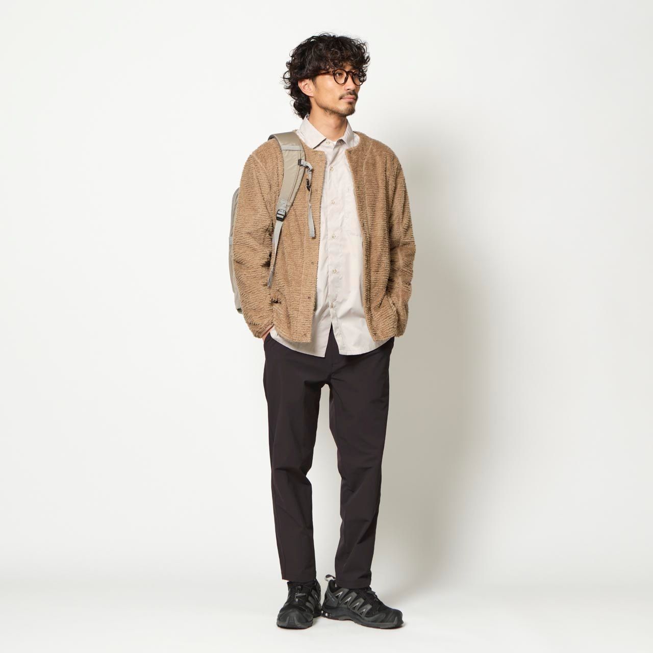 クラウドサーモカーディ (Unisex)/ネイビーグレー