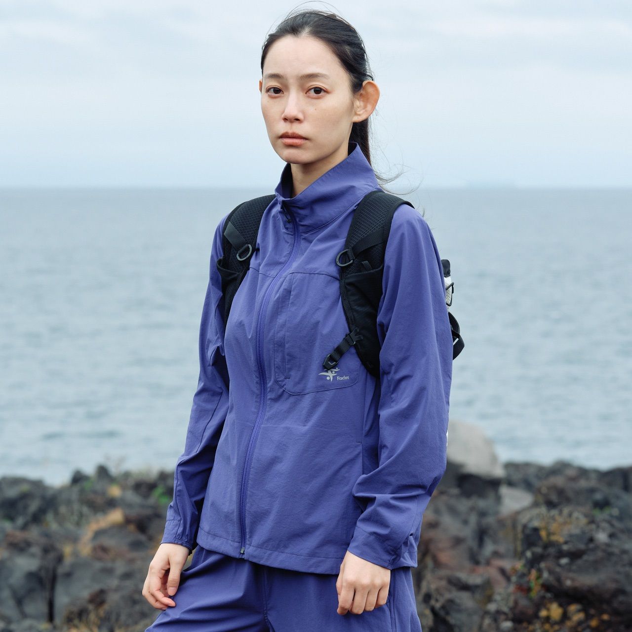 スタッシュライトジャケット (Unisex)/ブラック