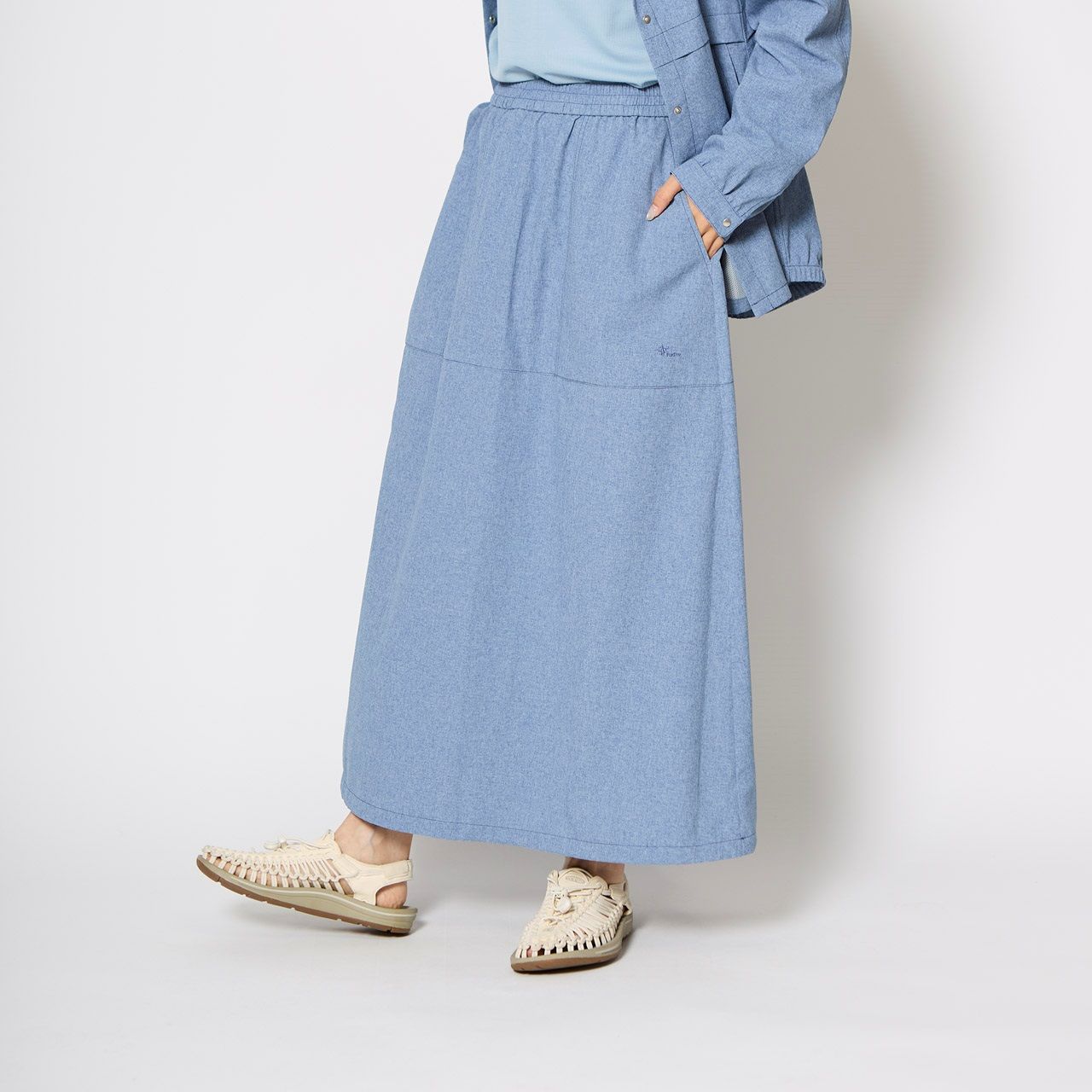 SCウェーブレットスカート (Women’s)/ネイビー