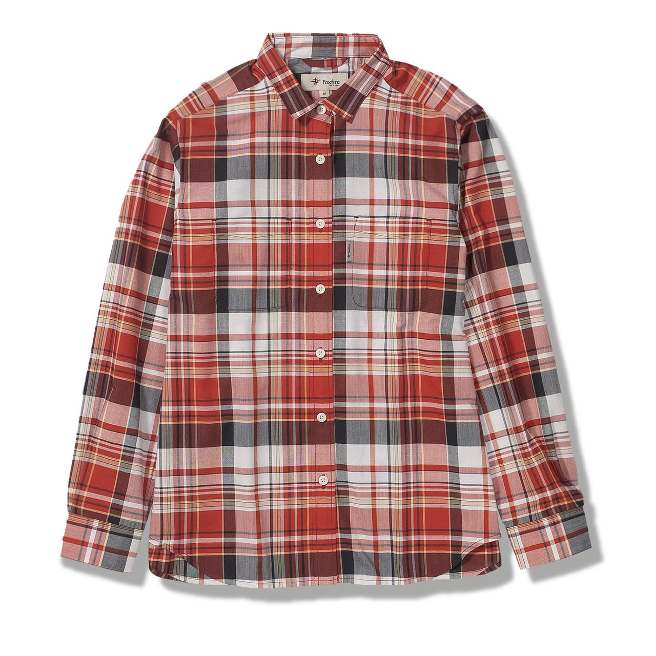 Cシールドフレッシュチェックシャツ (Women's)/レッド