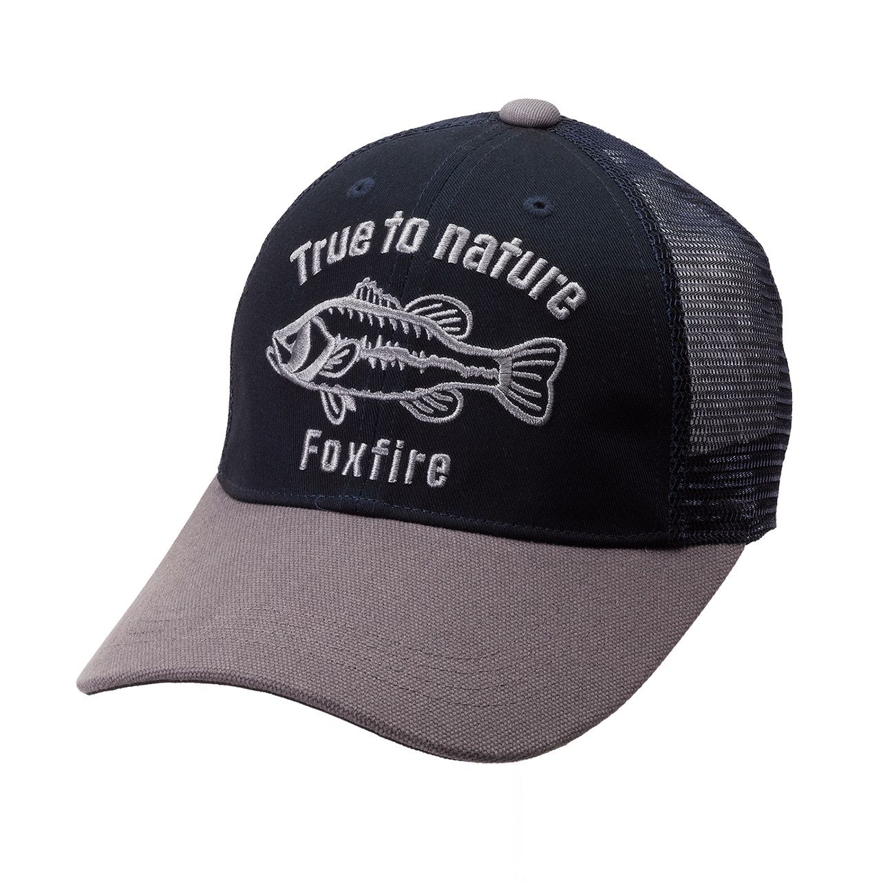 True to nature トラッカーキャップ/ネイビー