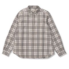 TSウォームチェックシャツ(Women's)/アイボリー  Foxfire
