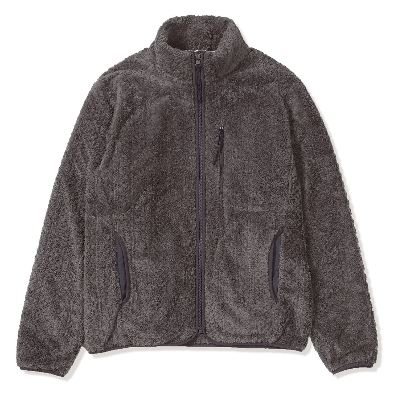 シャギーフリースフルジップ (Men's)/チャコール