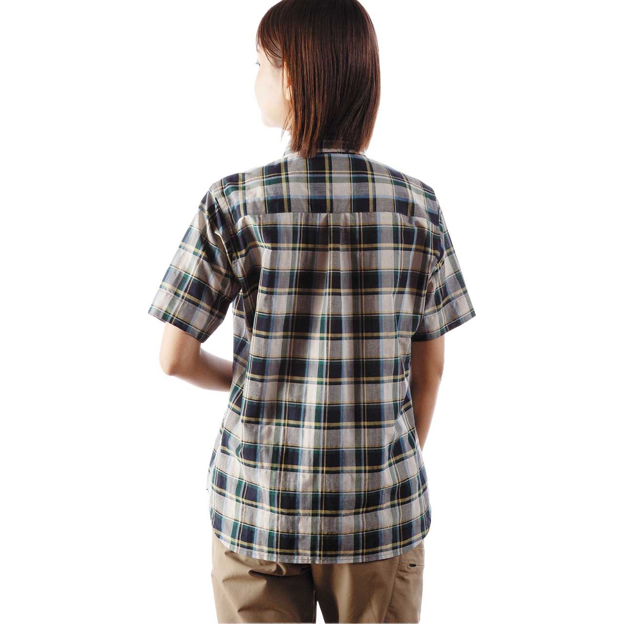 CシールドプレザントシャツS/S(Women's)/グリーン