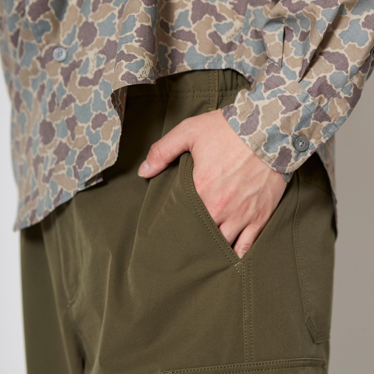 SCイージーカーゴパンツ (Men's)/オリーブ