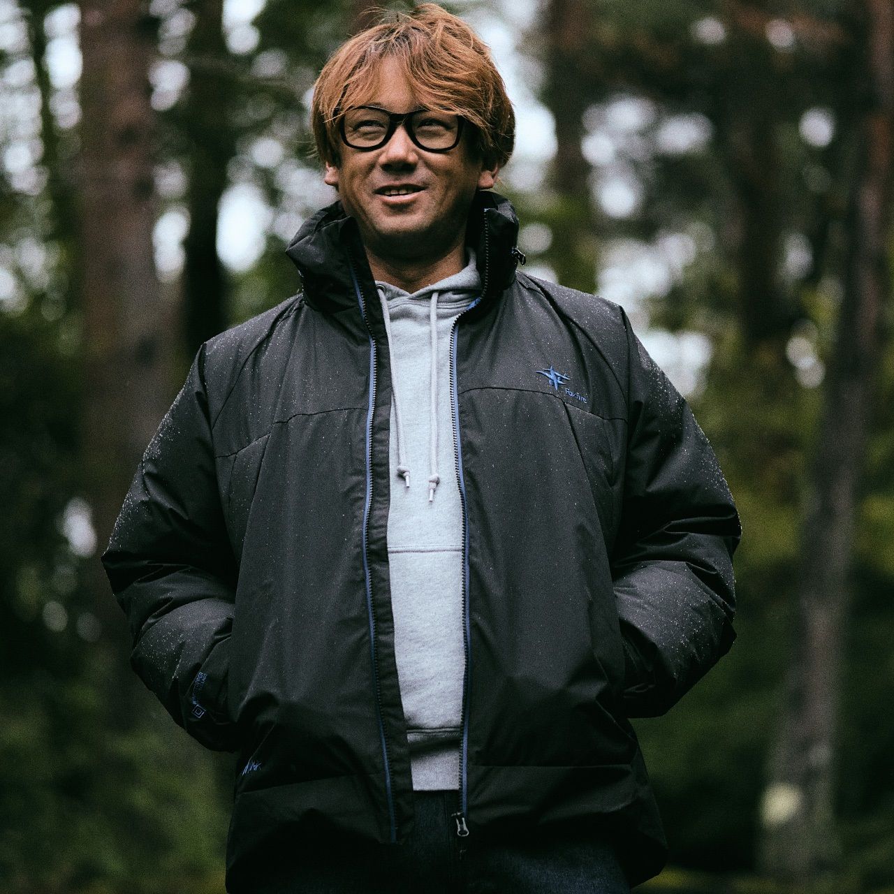 Foxfire×NANGA GORE-TEX WS フィッシングダウンスタンドカラージャケット 2025/レイクサイドブルー