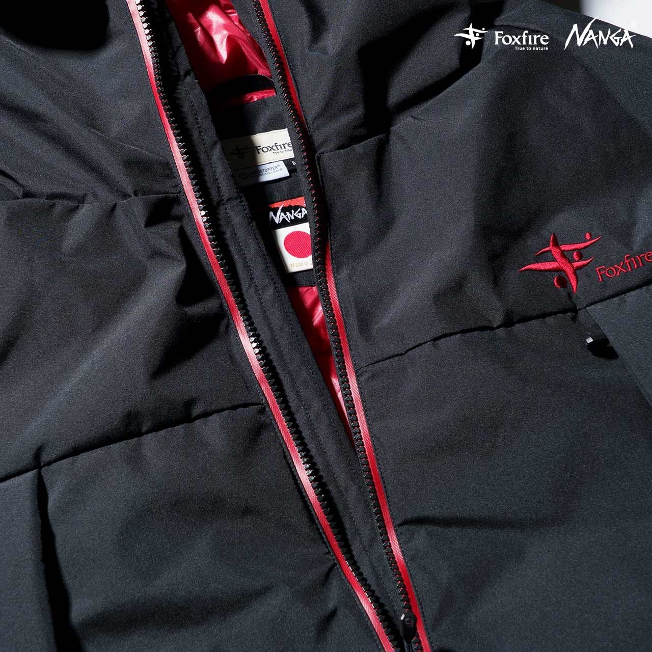Foxfire × NANGA GORE-TEX WSフィッシングダウンジャケットエクストラディテール 2026