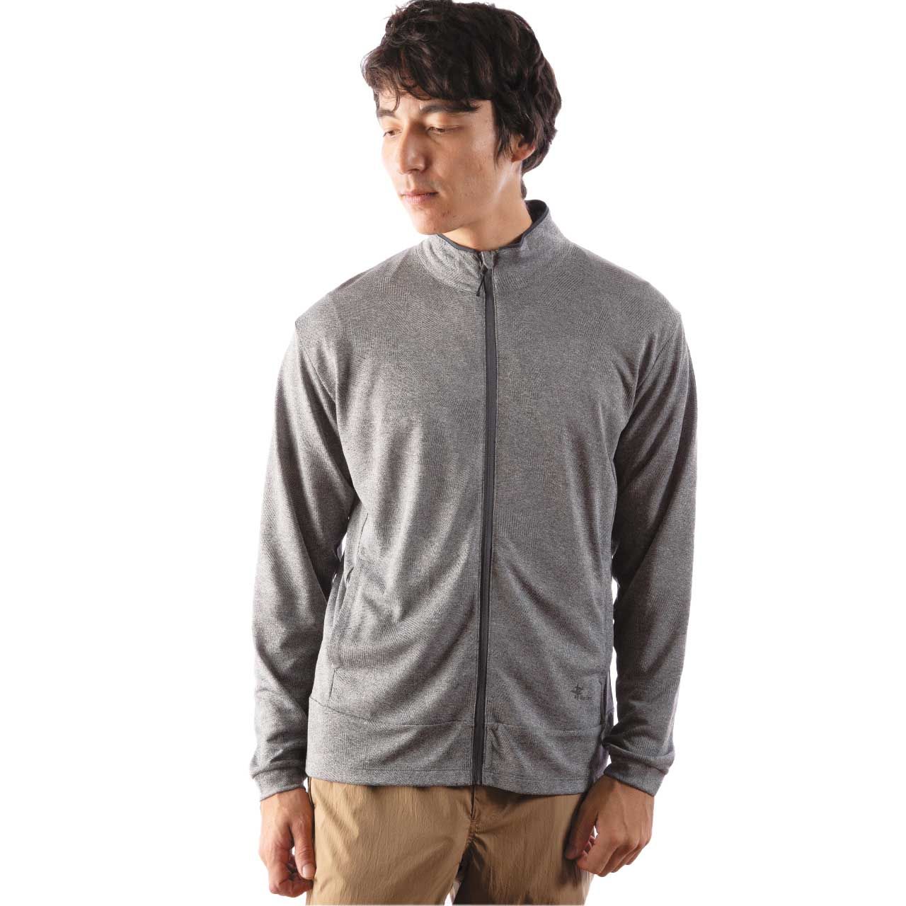 SCウィンドパスフルジップ(Men's)/ライトグレー
