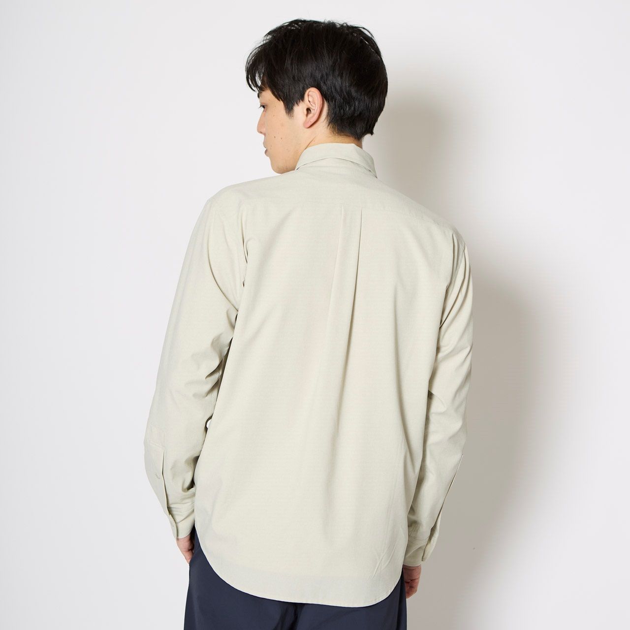 SCウェーブレットシャツ/グラナイトサンド