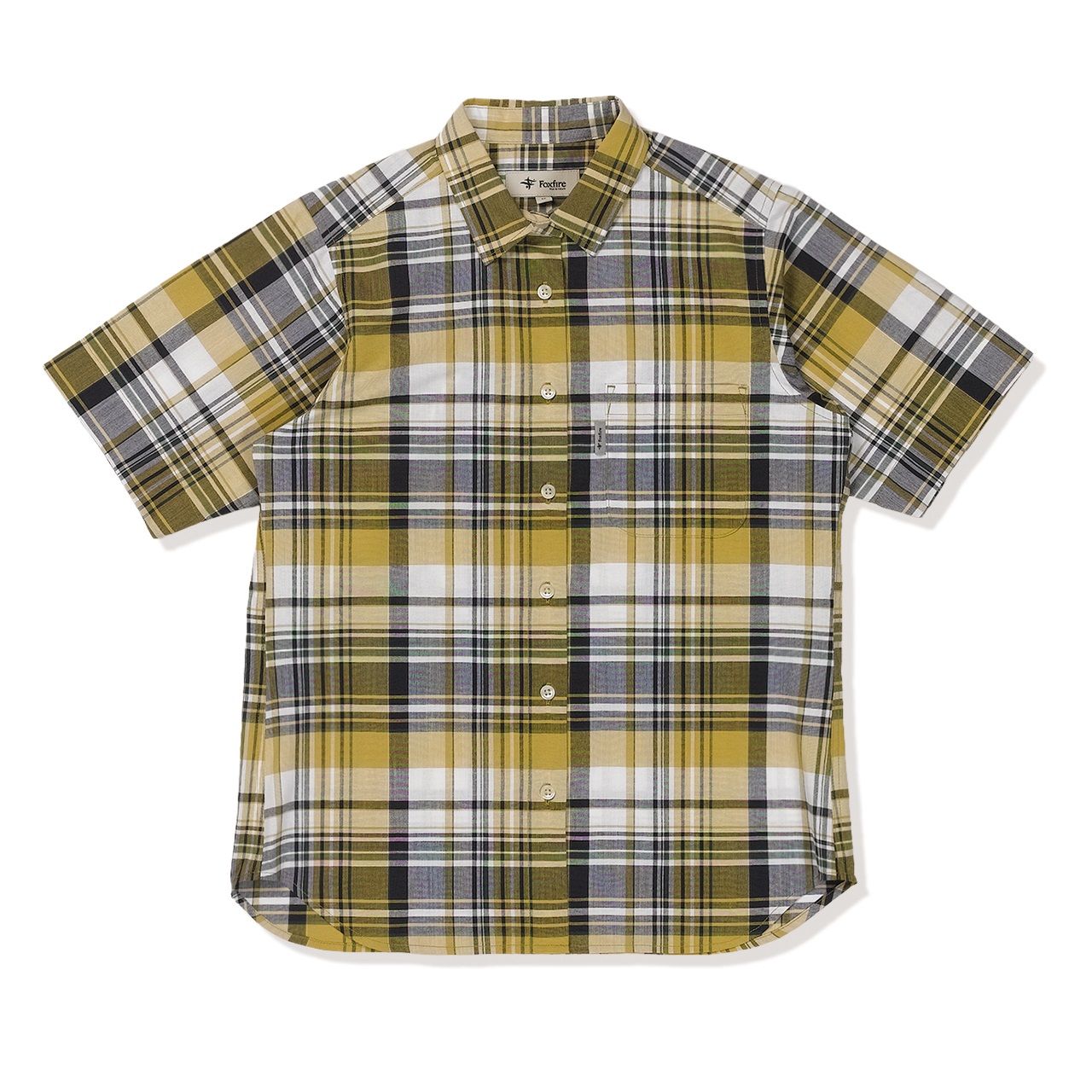 CシールドフレッシュチェックシャツS/S (Women’s)/イエロー