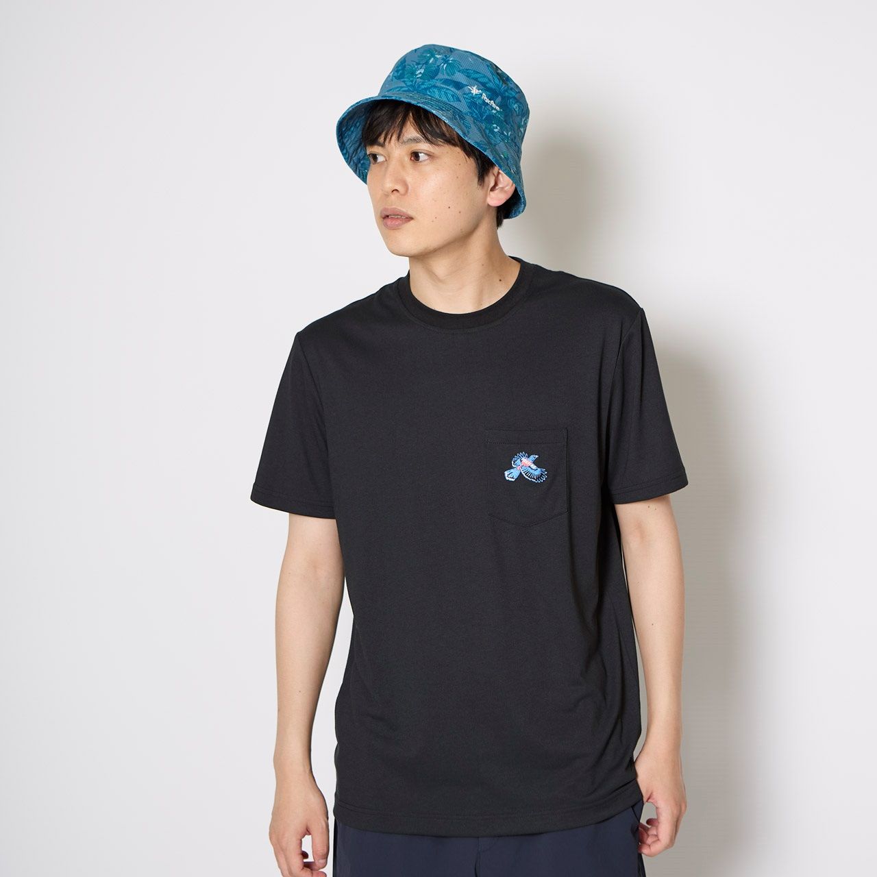 TSバードティーS/S (Men's)/ブラック