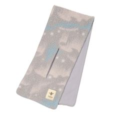 オーロラフリースマフラー/ライトグレー