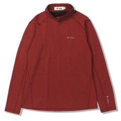 PPウールハーフジップ(Women's)/アイアンレッド